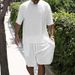 Men's Clothing Summer Men's Clothing Ice Silk Cool Loose Short-sleeved T-shirt Shorts Casual Sports Suit Men_viptrois.com