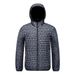 Rib Suit Padded Coat Men's Removable Hat Full Print Thickened Loose Padded Jacket_viptrois.com