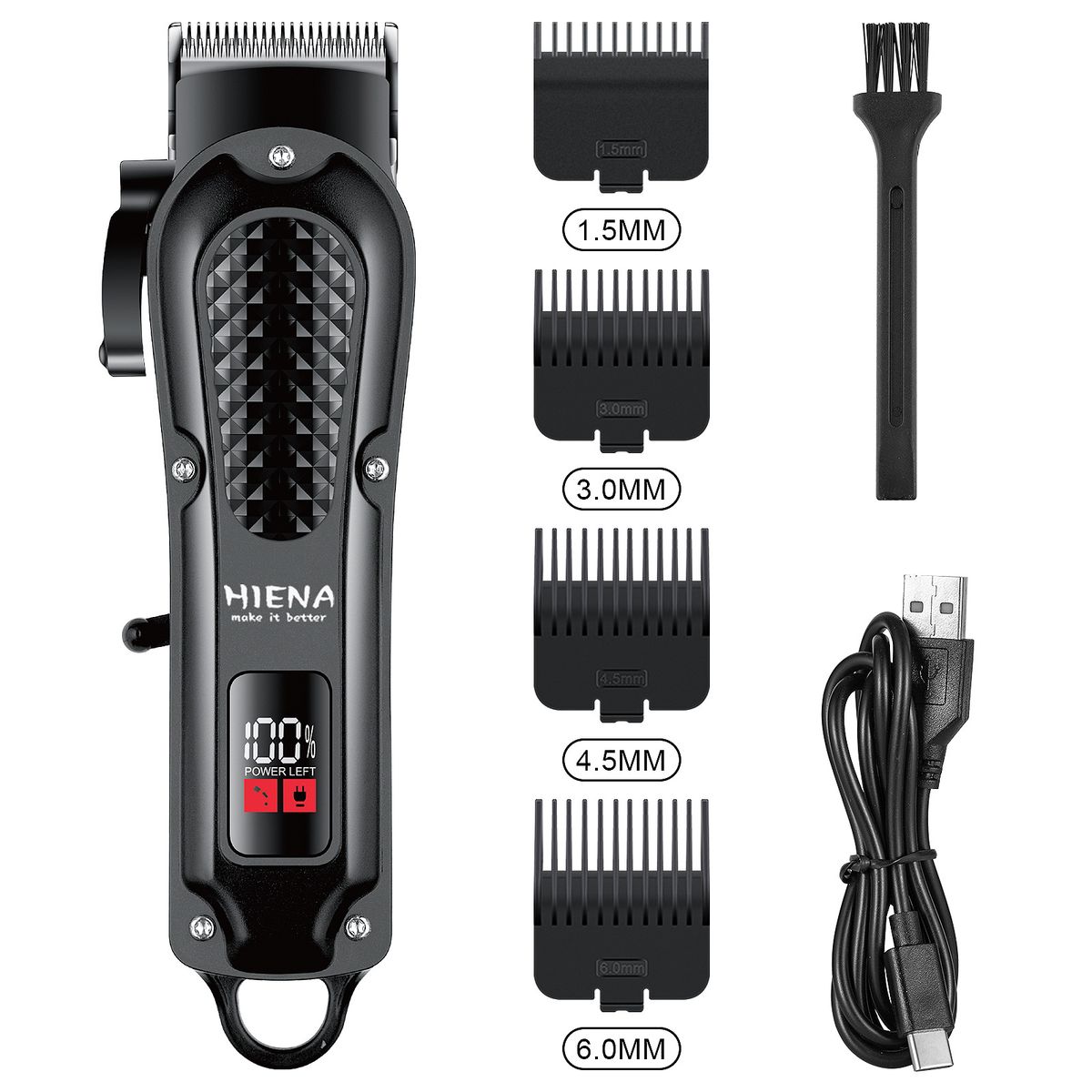 E Shaver Universal Shaver Oil Head Carving Pusher Clipper Digital Display Hair Salon Specific Electric Clipper_viptrois.com