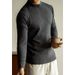"Men's Relaxed Fit Turtleneck Sweater - Soft Wool Blend Pullover For Autumn & Winter"_viptrois.com