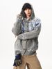American Fair Isle Hooded Sweater For Men And Women Winter Retro Horn Button Knitted Cardigan Trendy Brand Ethnic Style_viptrois.com