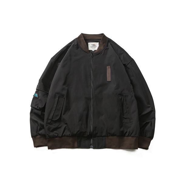 Beijie American Style Trendy Brand 2025 Autumn New MA-1 Flight Jacket Men's Retro Casual Workwear Coat_viptrois.com