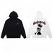 Trendy Brand Skull Print Heavy Cotton Unisex High Street Hooded Sweatshirt Long Sleeve Fashion_viptrois.com