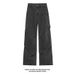 American-style Pleated Workwear Jeans For Men, Unique Design, Veatile, Loose-fitting, Retro, Slimming, Wide-leg_viptrois.com