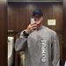 Big & Tall Men's Long Sleeve Workout Hoodie Loose Fit Stretch Cotton Blend Pullover for Gym Casual Wear_viptrois.com