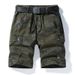 Plus Size Camouflage Cargo Shorts For Men Multi Pocket Casual Sports Loose Breathable_viptrois.com
