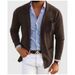 Men's Clothing Slim Fit Men's Suit For Wedding Party Business Casual Blazer With Classic Notch Lapel Single Breasted Three Buttons_viptrois.com