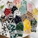 Cotton Linen Square For Women Spring Summer New Korean Style Fresh Floral Elegant Protection Small Neck Hair Band_viptrois.com