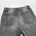 Men's Clothing High Street Washed Workwear Pants Retro Shorts Denim Cat Whisker Ripped Sanded Shorts_viptrois.com