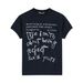 Men's Clothing Retro Straight Shoulder T Shirt For Women Summer New Style Letter Print Short Sleeve Slim Fit Hot Girl Top Trend_viptrois.com