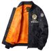 Men's clothing baseball uniform flight suit Outerwear bomber jacket_viptrois.com
