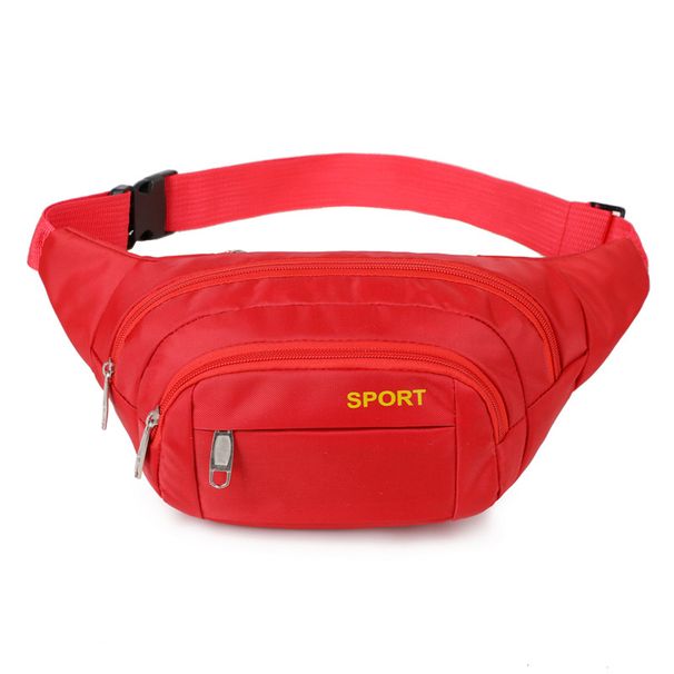 Gym Bags Four Pocket Multifunctional Waist Bag For Men And Women Sports Running Mobile Phone Coin Purse Thick Wear Resistant Work Business Cashier Bag_viptrois.com