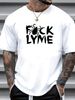 LYMEnsTEEin F_Lyme Tee T-shirt Casual Comfortable Summer Graphic Unisex Streetwear Fashion Stretched Homme Versatile Designer Clothes Soft_viptrois.com