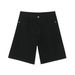 2025 Summer New Retro Blue Denim For Men Loose Straight Slimming Wide-Leg Five-Point Shorts Ins Trend_viptrois.com