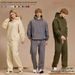 Loom 2025 Auumn Winer New Loose Thickened Fleece Trendy Brand Hoodie Men Oversize Hooded Men's Sweashir And Sweapans_viptrois.com