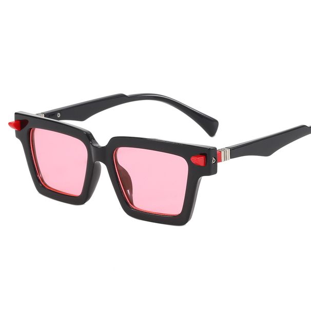 Men's Sunglasses Retro Fashion Square Sunglasses Trendy Square Frame Men And Women's Same Style Sunglasses Cross Border Anti Ultraviolet Glasses_viptrois.com