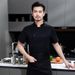 Men's Clothing chef uniforms work clothes short sleeved thin catering hotel kitchen restaurant _viptrois.com