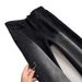 Men's Black Washed Denim Jeans Clean Fit Straight Leg Paint Splatter Print Vintage High Street Vibe Versatile Styling Base_viptrois.com