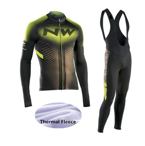 Men's Clothing special supply NW winter bicycle riding clothes fleece long-sleeved suit men and women sweat-absorbing warm fleece riding clothes_viptrois.com