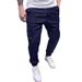 Men's Clothing Men's Overalls Trousers Casual Business Thin Solid Color Multi Pocket Overalls Sports Leggings_viptrois.com