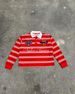 Men's Retro Streetwear Hoodie – Oversized Eagle Embroidery & 3D Lettering Long-Sleeve Pullover (Red, Polyester Blend)_viptrois.com