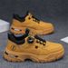 Hiking Boots Autumn New Korean Style Versatile Casual Lightweight Thick Sole Wear-resistant Fashion Men's Shoes_viptrois.com
