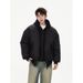 2024 Winter New Fashion Two-Piece Design Men's Cotton Jacket Youth Large Size Solid Color Korean Style Coat Trendy_viptrois.com