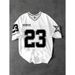 Harajuku Trendy Number 23 Print Men's T-Shirt Casual Loose Fit Comfortable New 2025 Stylish Top for Men_viptrois.com