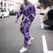 Autumn Personality Funny New Long-sleeved Sports Two-piece Set Crew Neck Casual Printing Men's Sweater Set Top_viptrois.com