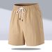 Men's Clothing Shorts Summer Style Trend Cool Thin Shorts Men's Large Size Straight Pants_viptrois.com