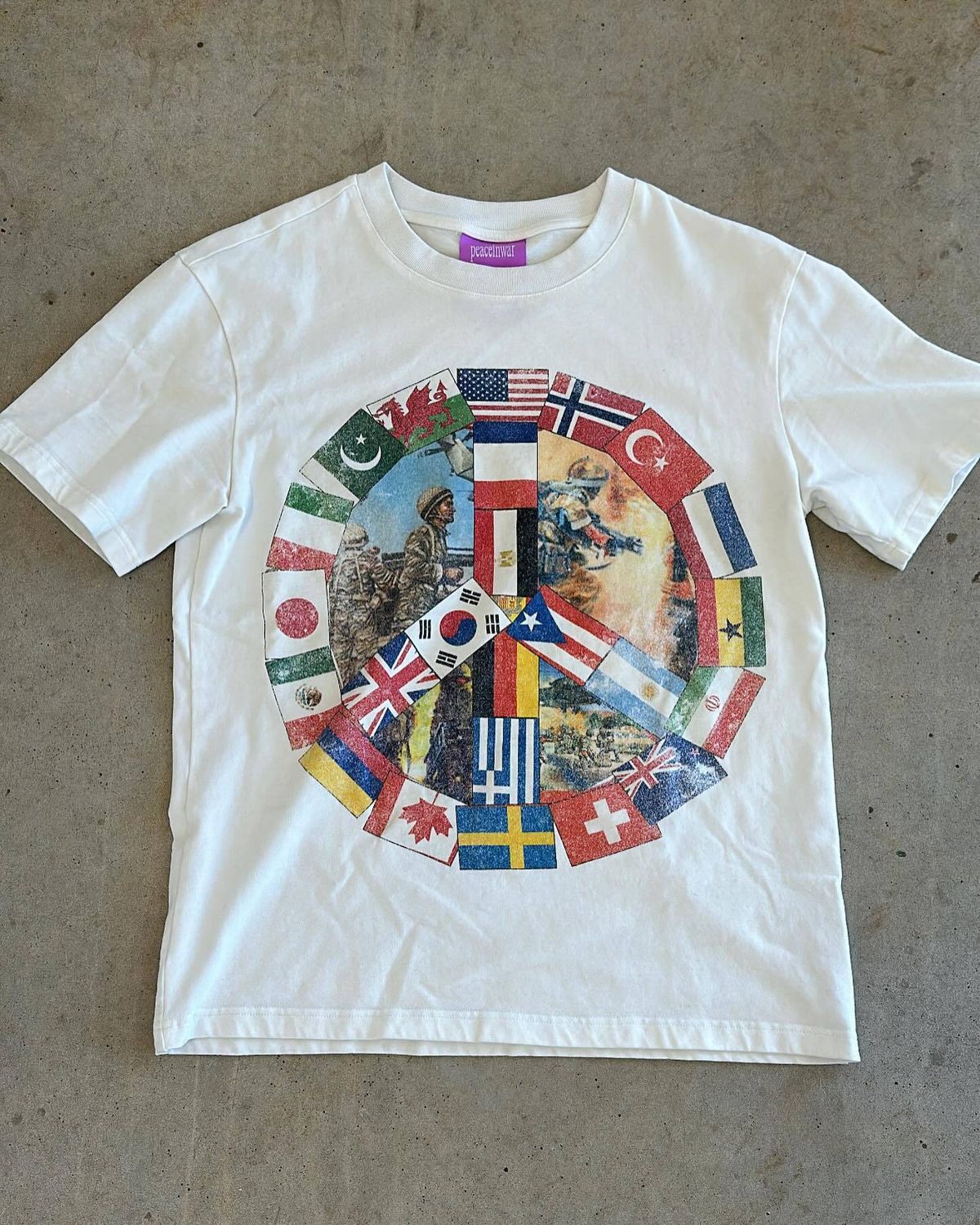 "Unisex Summer Short Sleeve T-Shirt With 3D Global Flags Print, Breathable Polyester, Loose Fit For Streetwear & Casual Wear"_viptrois.com
