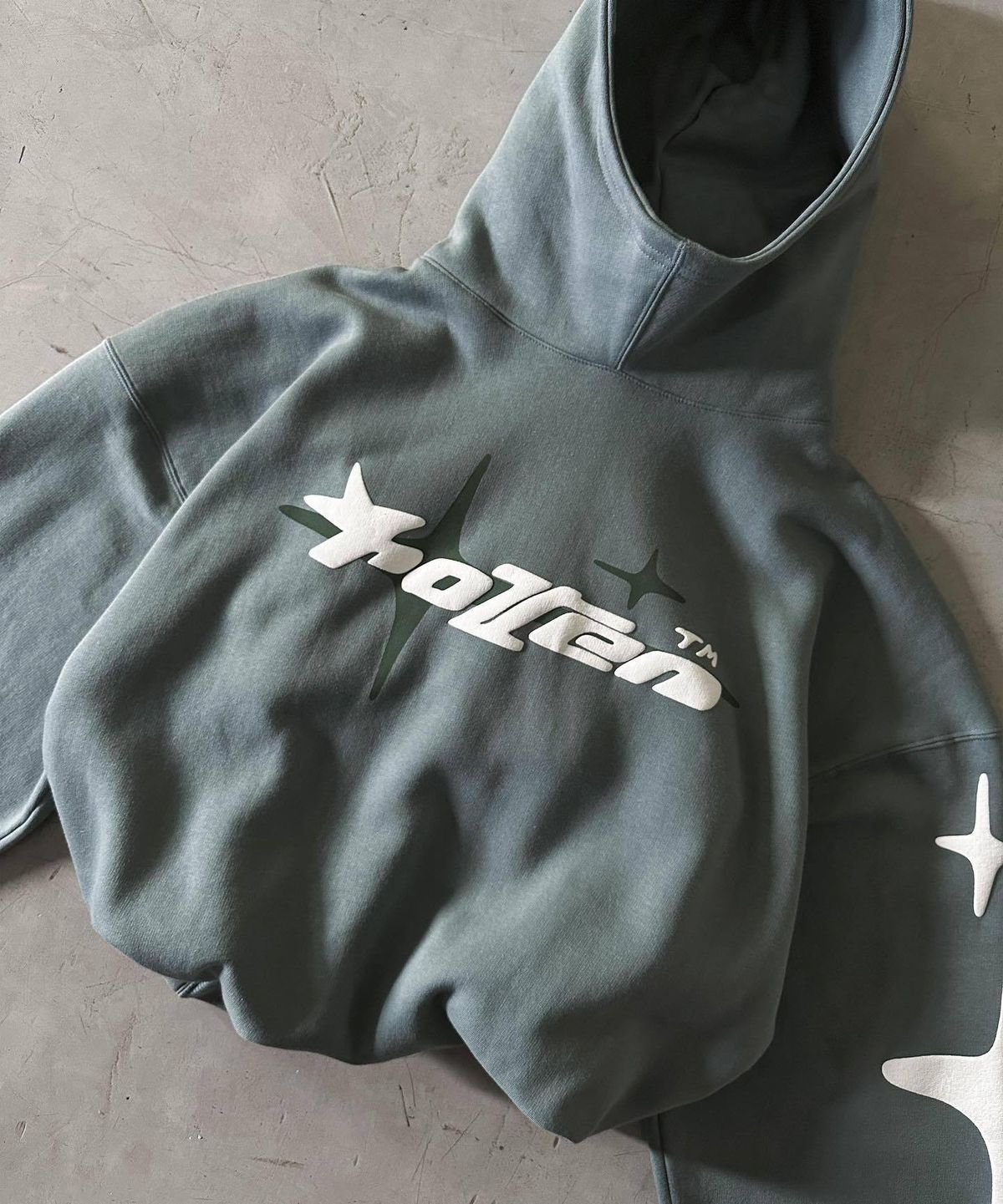 American Street Men And Women Loose Hoodie Y2K Star Letter Printing Casual Trendy Design High Collar Top_viptrois.com