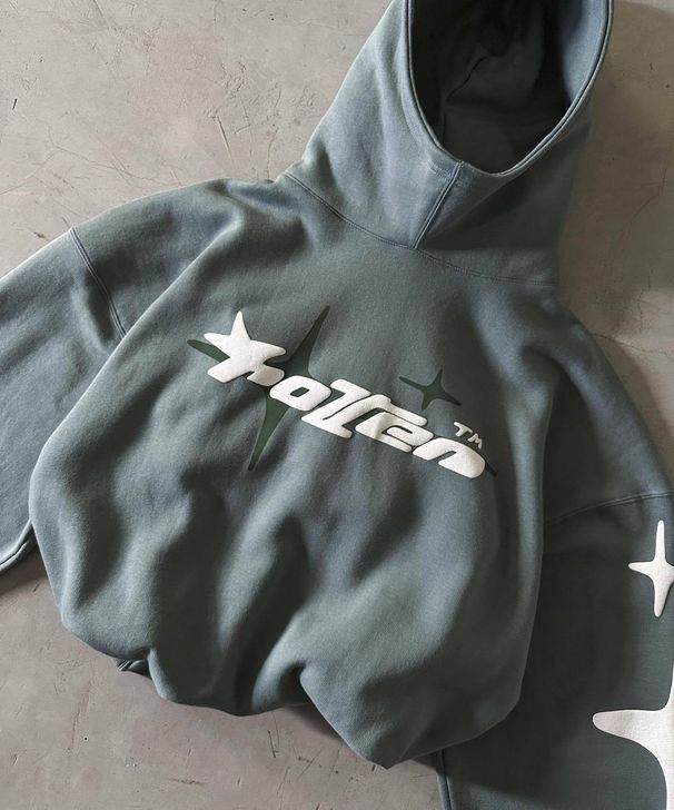 American Street Men And Women Loose Hoodie Y2K Star Letter Printing Casual Trendy Design High Collar Top_viptrois.com