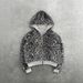 Men's Clothing Hooded Sweatshirts Retro Leopard Print Zipper Hoodie Loose Personality Tops_viptrois.com