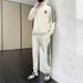 Men's Clothing Spring And Autumn Fashion Large Size Cardigan Stand Collar Sweatshirt Loose Elastic Sweatpants A Complete Set Of Casual Sports Suit_viptrois.com