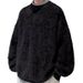 Soft And Plush Sweater For Boys, Soft And Knitted Sweater For Teenagers, Solid Color Sweater For Boys_viptrois.com