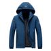 Monochrome Man- Cross-Border E-Commerce Hooded Jacket Thin Windbreaker Men's Clothing Outdoor Sports Casual Coat Men Spring Autumn_viptrois.com
