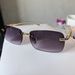 2025 Summer New Frameless Cut Edge Cat Eye Sunglasses For Women, Personalized Leopard Decorative Sunglasses, Fashion Trendy Sunglasses_viptrois.com