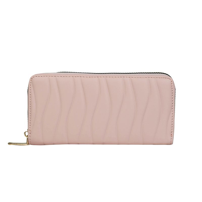 Women's Wallet & Men's Wallet Women's Long, Large-capacity Pu Zipper Purse Ladies Handbag Multi-card Clutch Bag Tide_viptrois.com