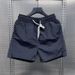 Lightweight Quick-Dry Shorts For Men - Breathable Solid Color Drawstring Casual Shorts For Summer Lightweight Comfort_viptrois.com