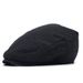 New Beret Men's Casual Versatile Herringbone Duckbill Elderly Hat Forward Cap_viptrois.com
