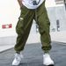 Men's Clothing Large Size Overalls Autumn Men's Casual Pants With Multiple Pockets For Teenagers With Loose Cuffs_viptrois.com