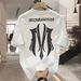 Men's Clothing Fashion Boys Round Neck Heavy Cotton Short Sleeves Summer New Style Printed T Shirt Youth Half Sleeve Tops_viptrois.com