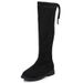 Girls' Over-the-Knee Boots Princess Korean Style Middle and Big Kids High Boots 2023 New Children's Long High Boots Winter_viptrois.com