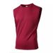 Men's Clothing Knitted Mesh Fitness Sports Slim Vest Running Vertical Striped Vest_viptrois.com
