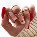 New Christmas Wearable Nails Glitter Antlers False Nails Wearable Nail Art Patches Nail Art Nails_viptrois.com