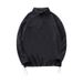 Men's & Women's Winter Half-Zip Stand Collar Fleece Pullover Sweatshirt - Cozy Lined Sherpa Fleece, Relaxed Fit, Long Sleeve, Casual Outerwear_viptrois.com