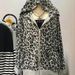 American Retro Hot Girl Foreign Trade Leopard Print Hooded Sweatshirt Vintage Women's Zipper Jacket Autumn Winter_viptrois.com