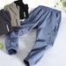 Mother & Kids quick-drying sweatpants thin medium and large children's spring and summer pants 2023 boys and girls anti-mosquito pants casual trousers_viptrois.com