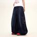 Vintage Cat Whisker Washed Distressed Jeans For Men & Women - Relaxed Fit Wide Leg Cargo Pants With Large Pockets_viptrois.com